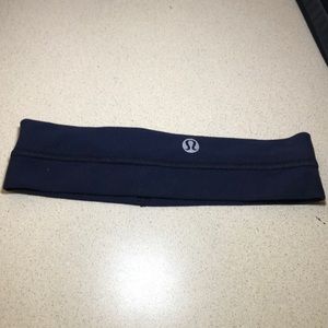 Navy lululemon headband